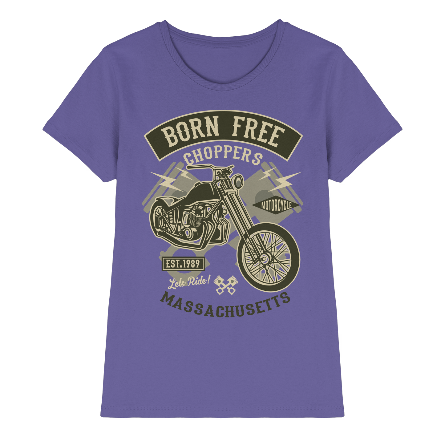 Born Free Choppers - Ladies Premium Shirt
