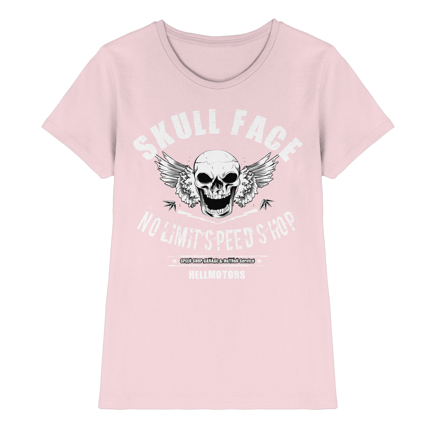 Skull Face Garage - Ladies Premium Shirt