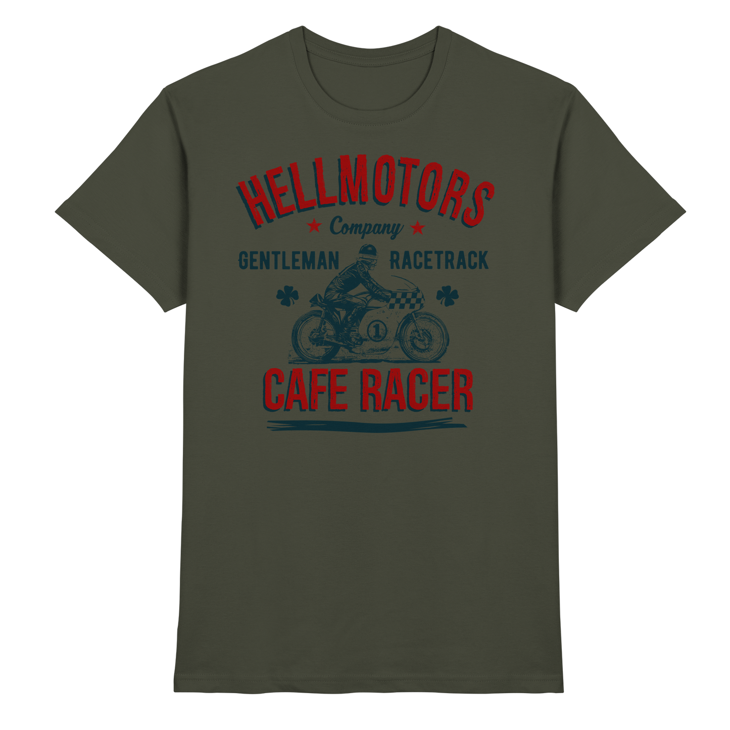 Gentleman Racer Shirt – Classic Motorcycle Spirit | HELLMOTORS