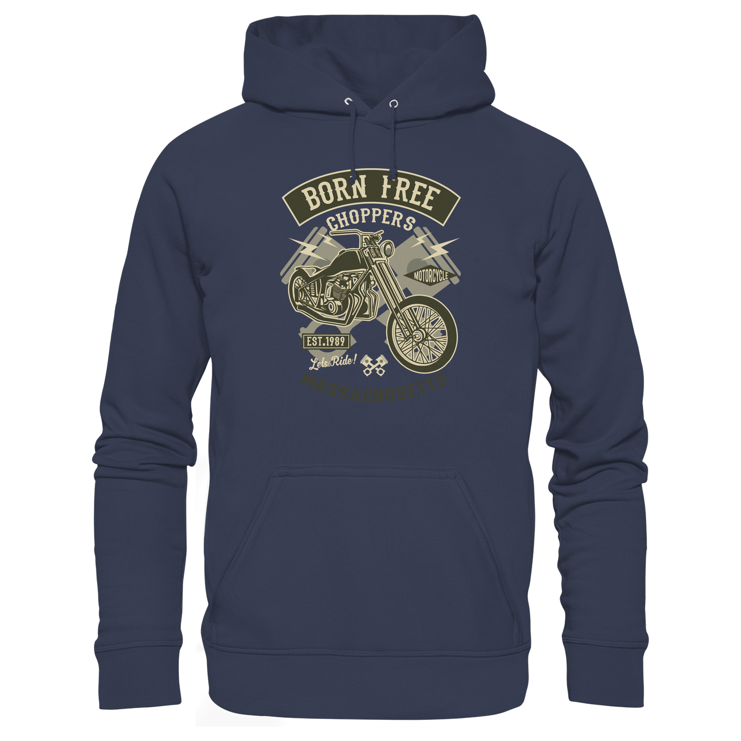 Born Free Choppers - Premium Hoodie
