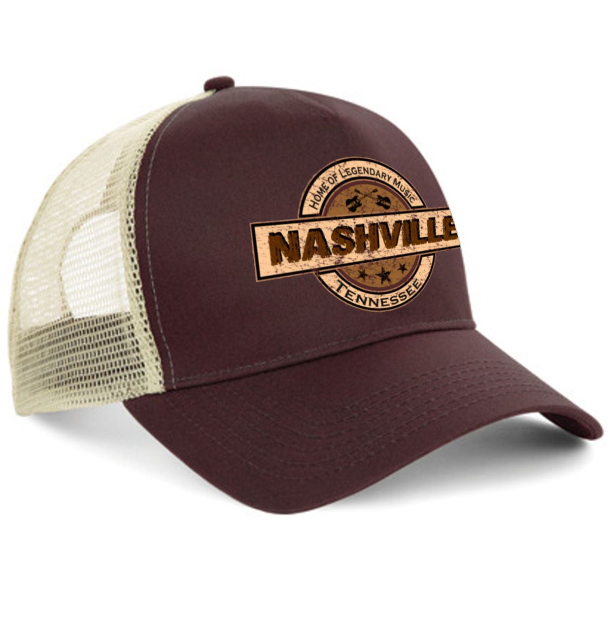 Nashville Tennessee Trucker Cap – Legendary Music Style