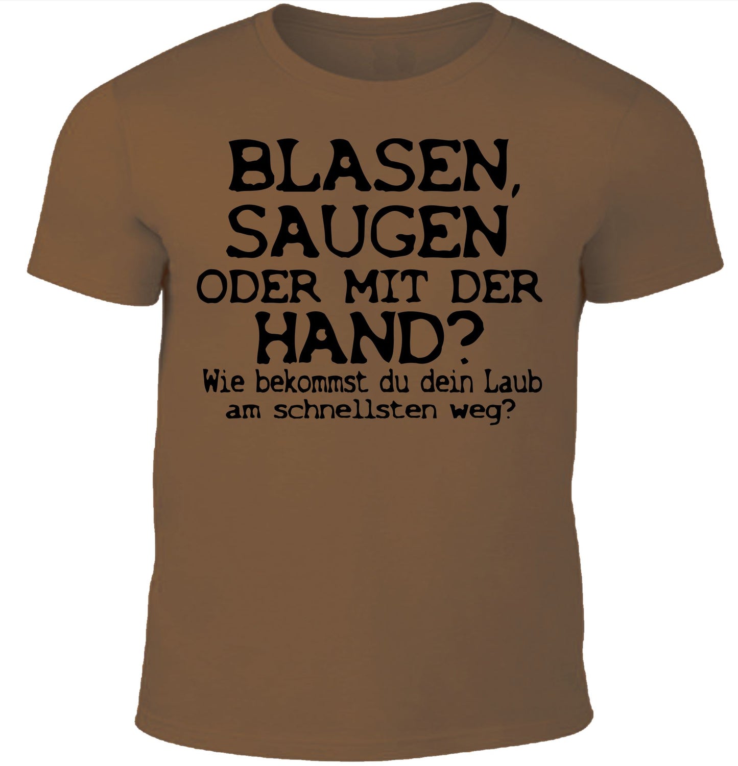 Blasen, Saugen oder mit der Hand - Fun Herren Shirt