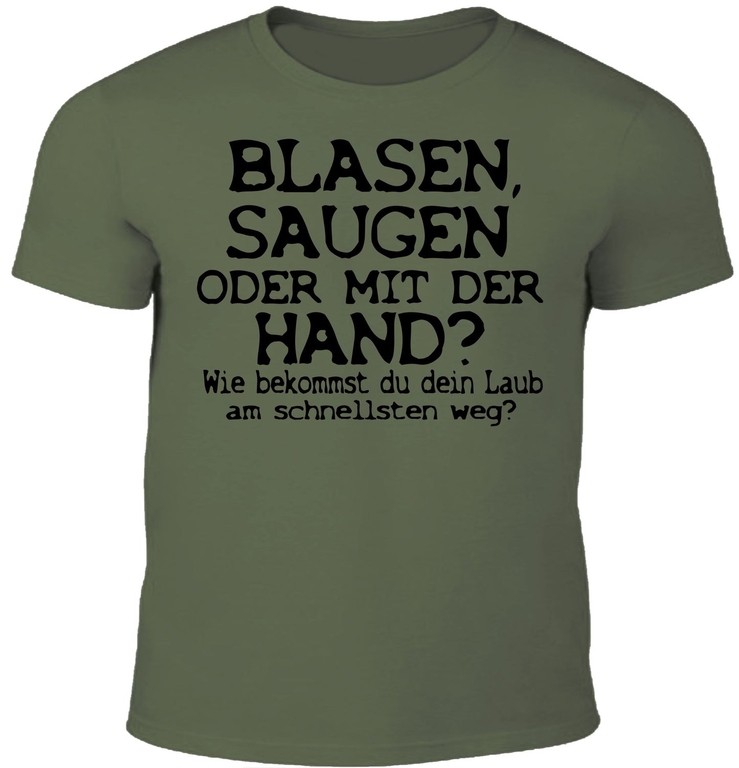 Blasen, Saugen oder mit der Hand - Fun Herren Shirt
