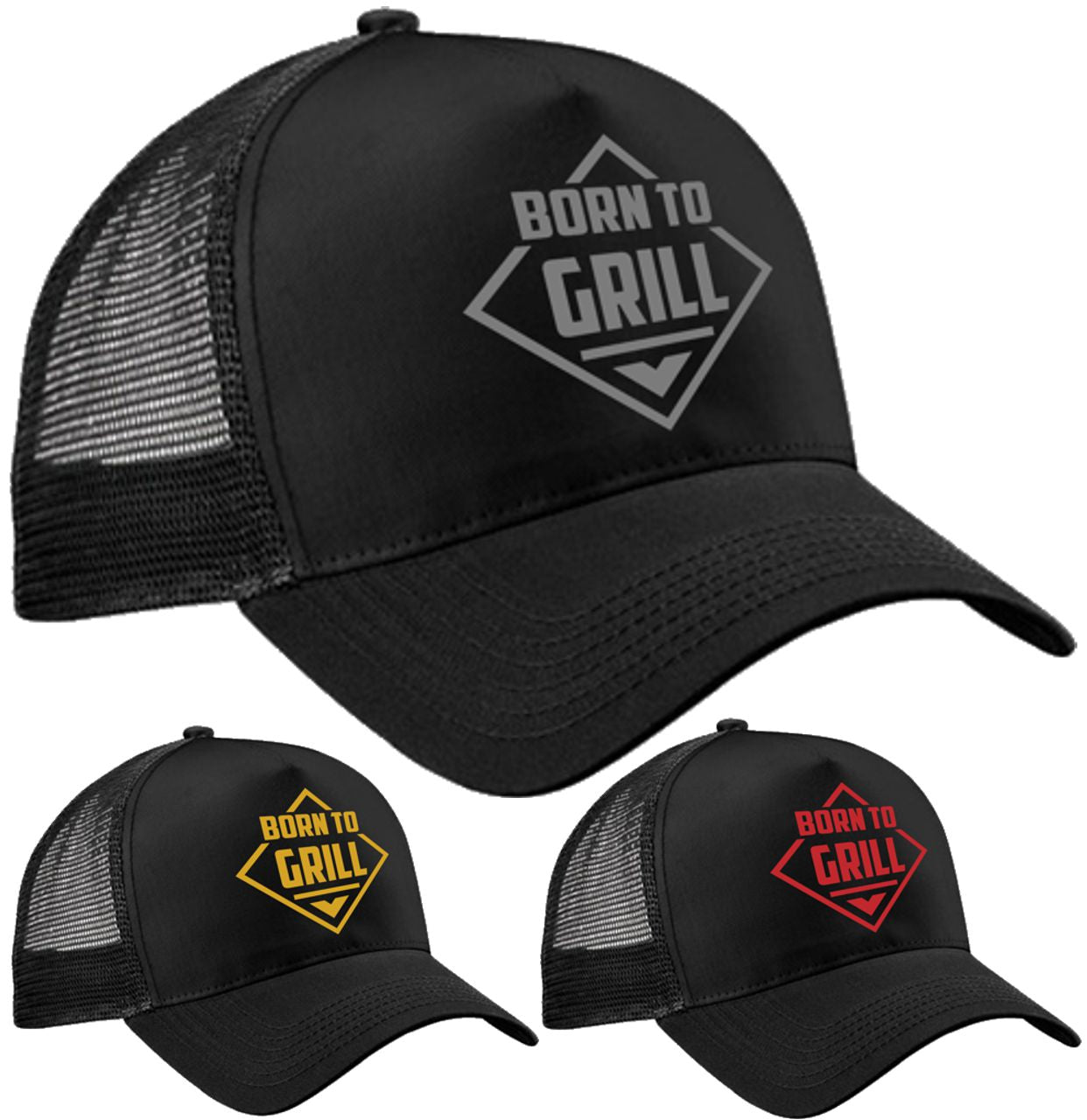 Trucker Cap Born to Grill