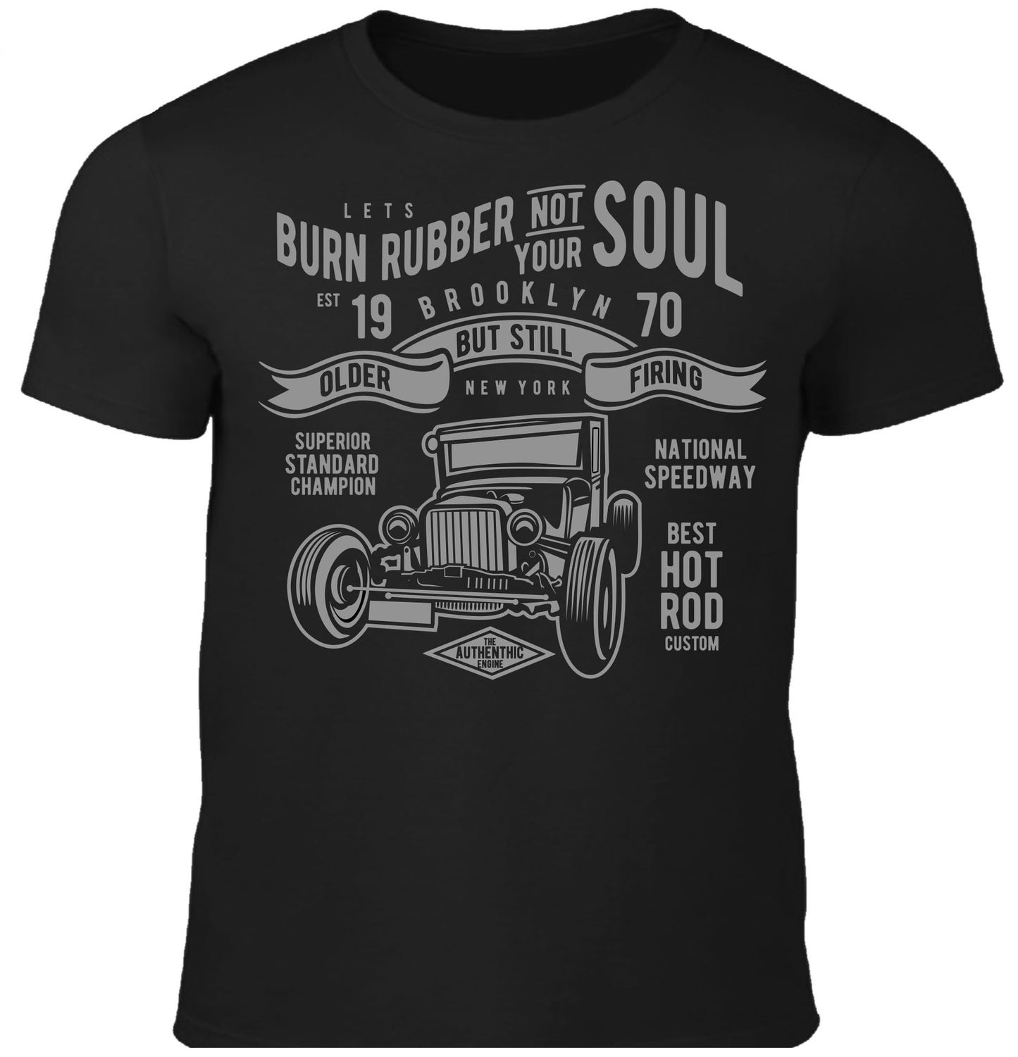 Burn Rubber - Herren Shirt