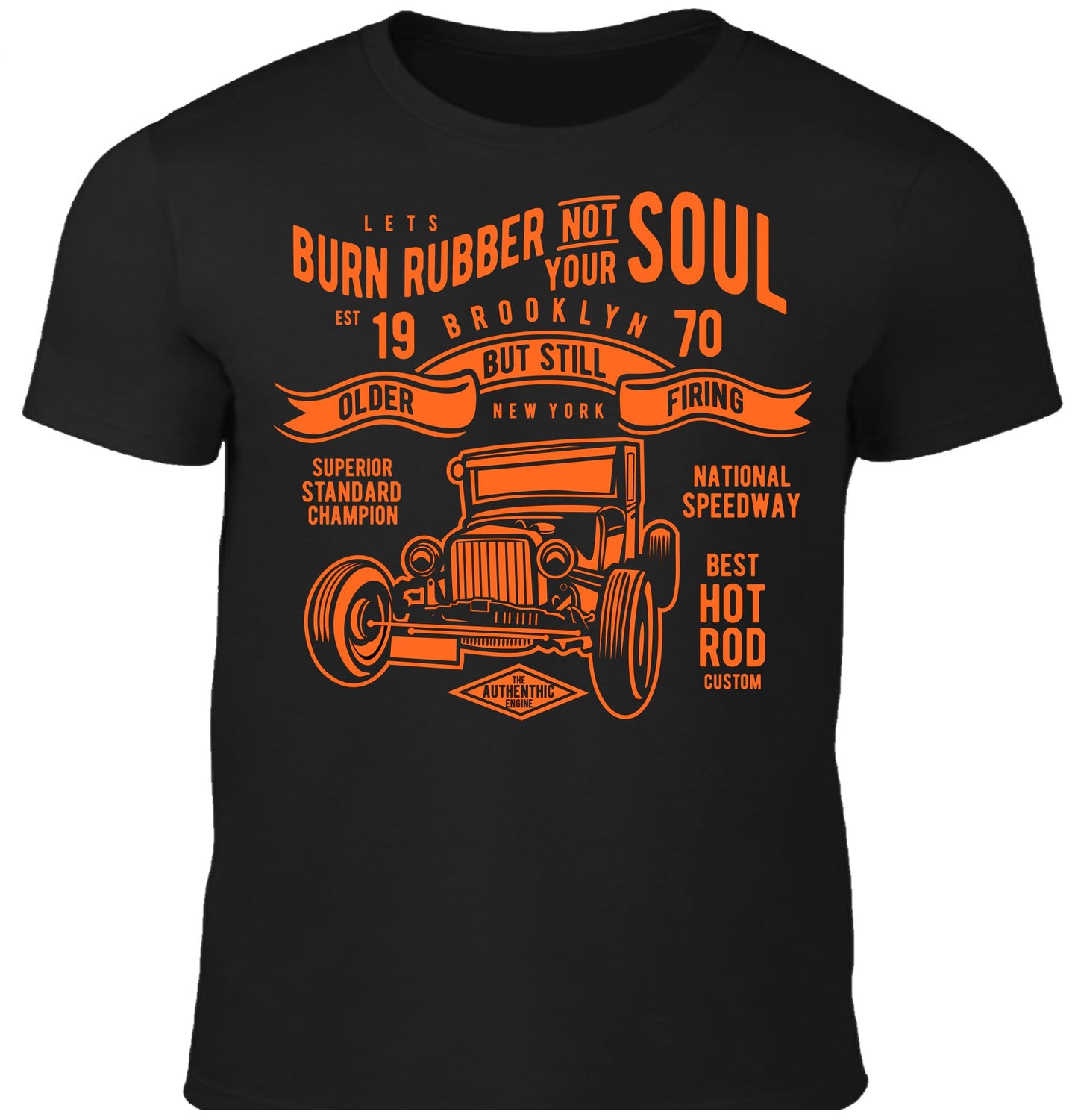 Burn Rubber - Herren Shirt