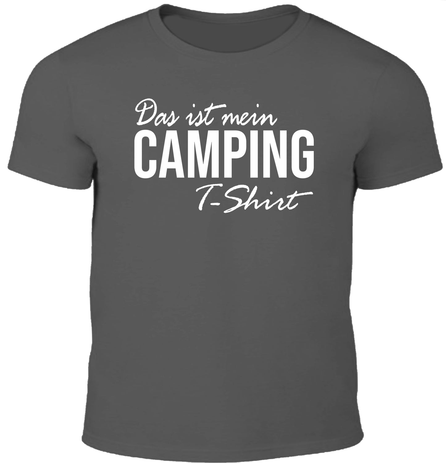 Das ist mein Camping  Shirt - Fun Herren Shirt