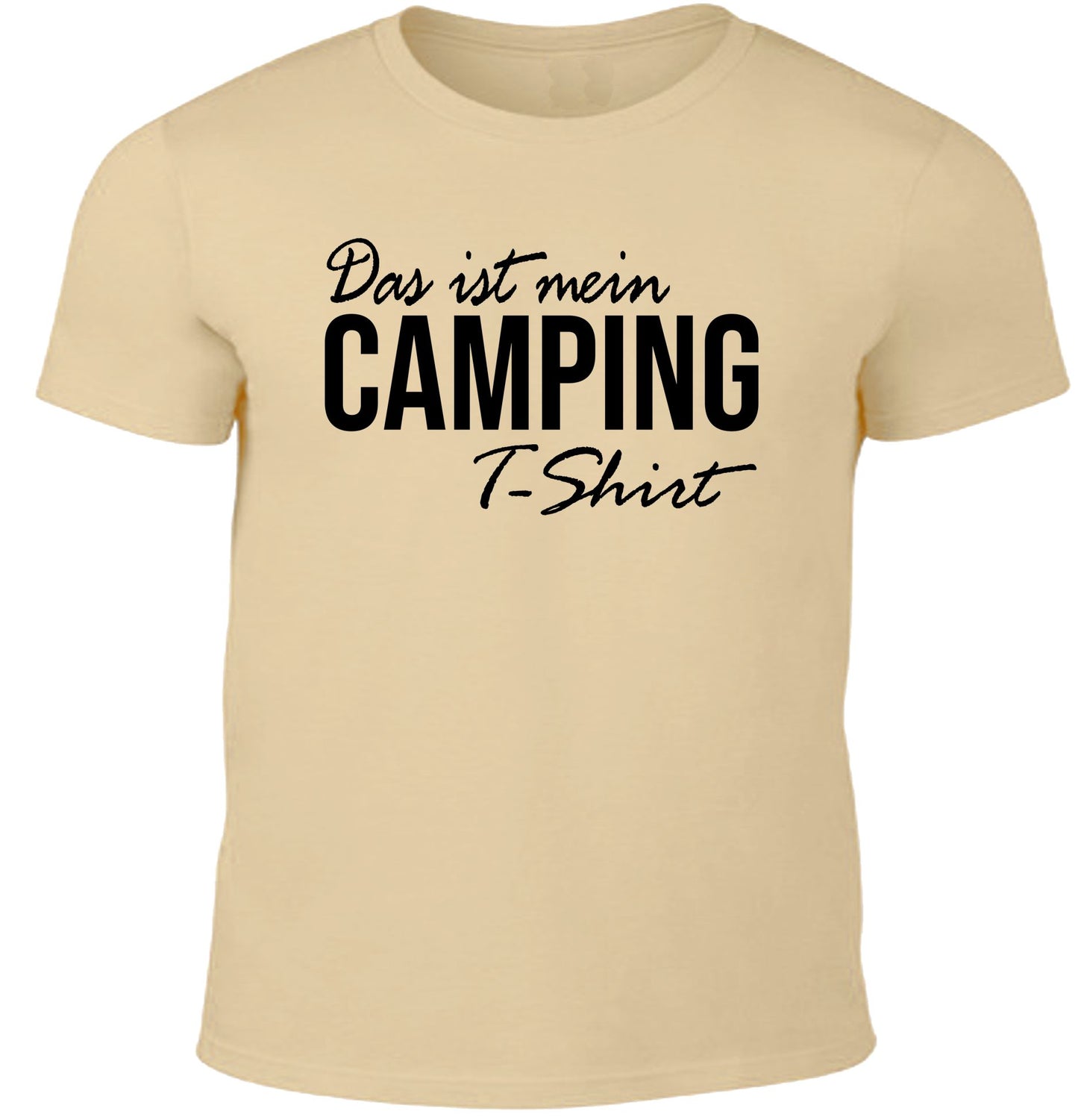 Das ist mein Camping  Shirt - Fun Herren Shirt