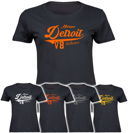 Detroit Michigan Damen Shirt