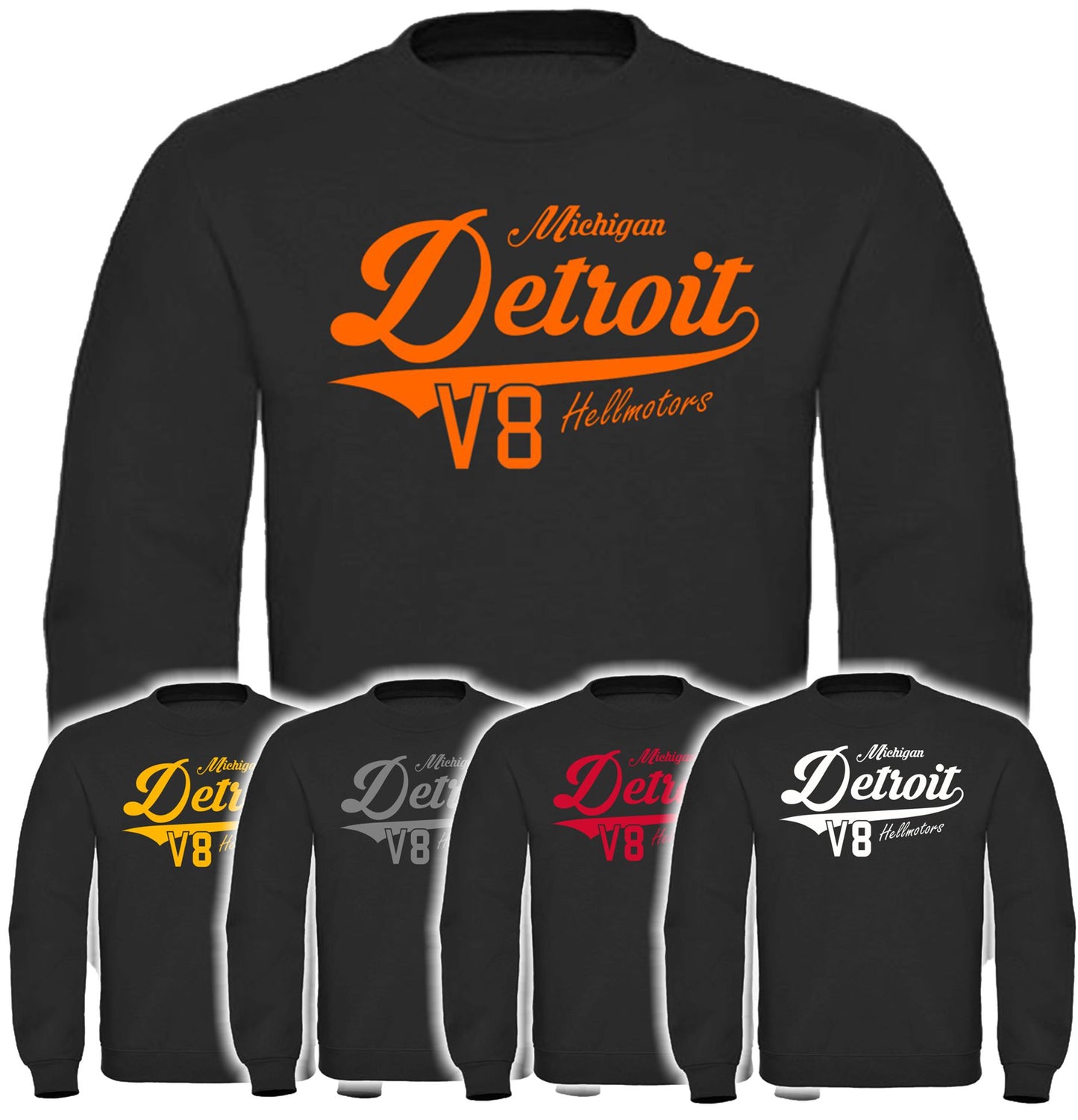 Detroit V8 - Sweatshirt