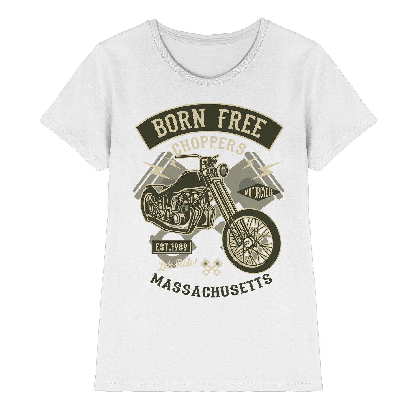 Born Free Choppers - Ladies Premium Shirt