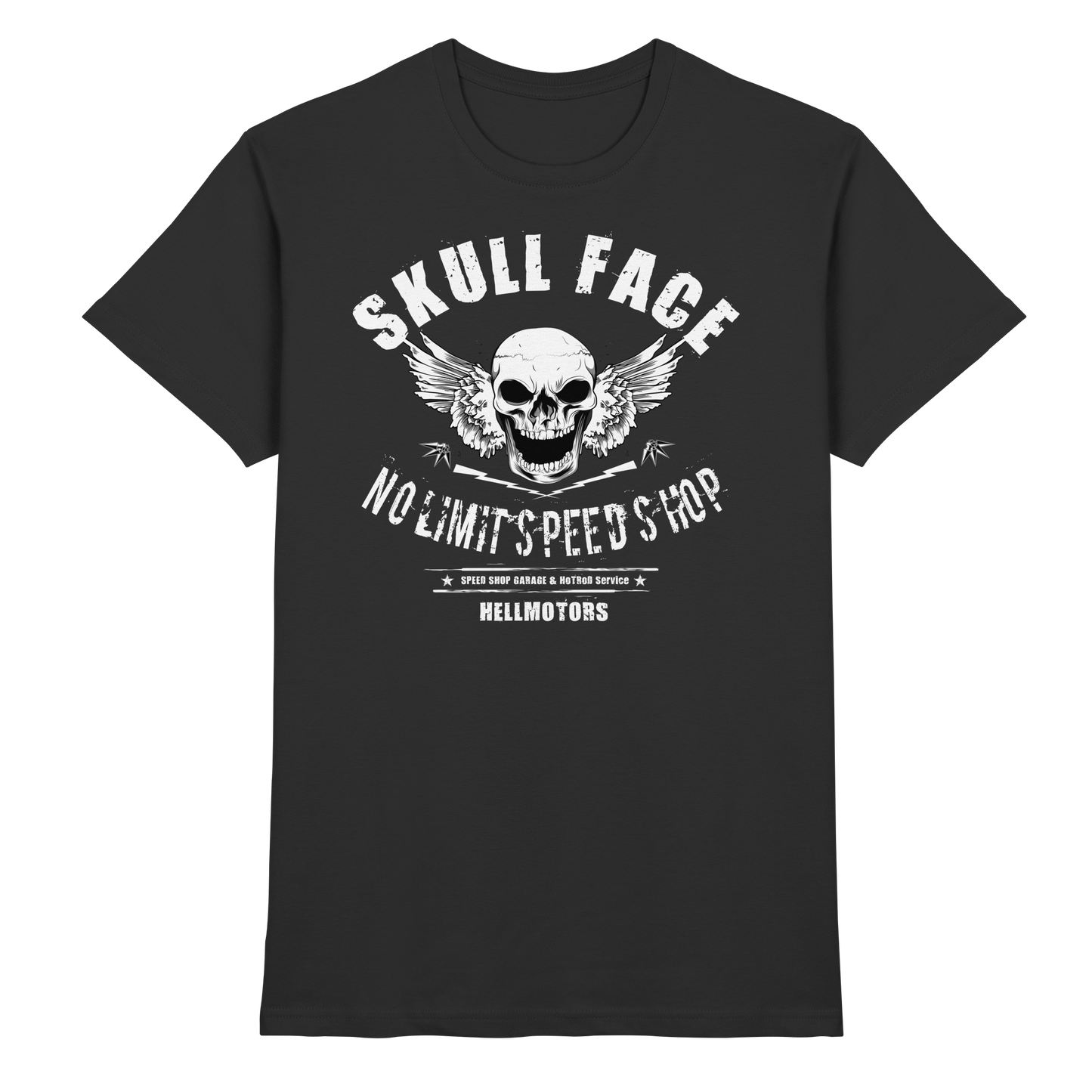 Skull Face Garage - Premium Shirt