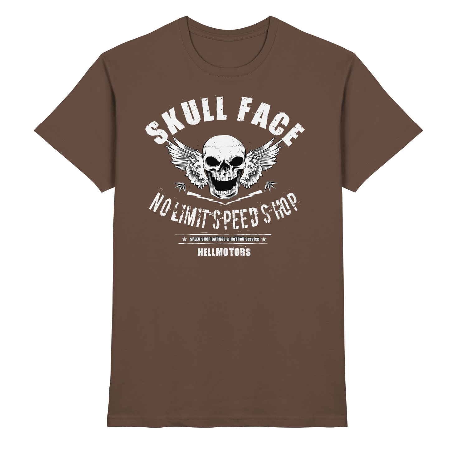 Skull Face Garage - Premium Shirt