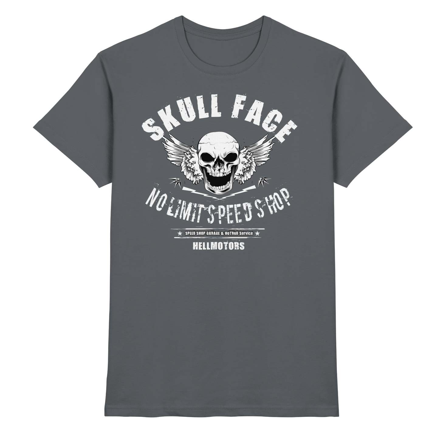 Skull Face Garage - Premium Shirt
