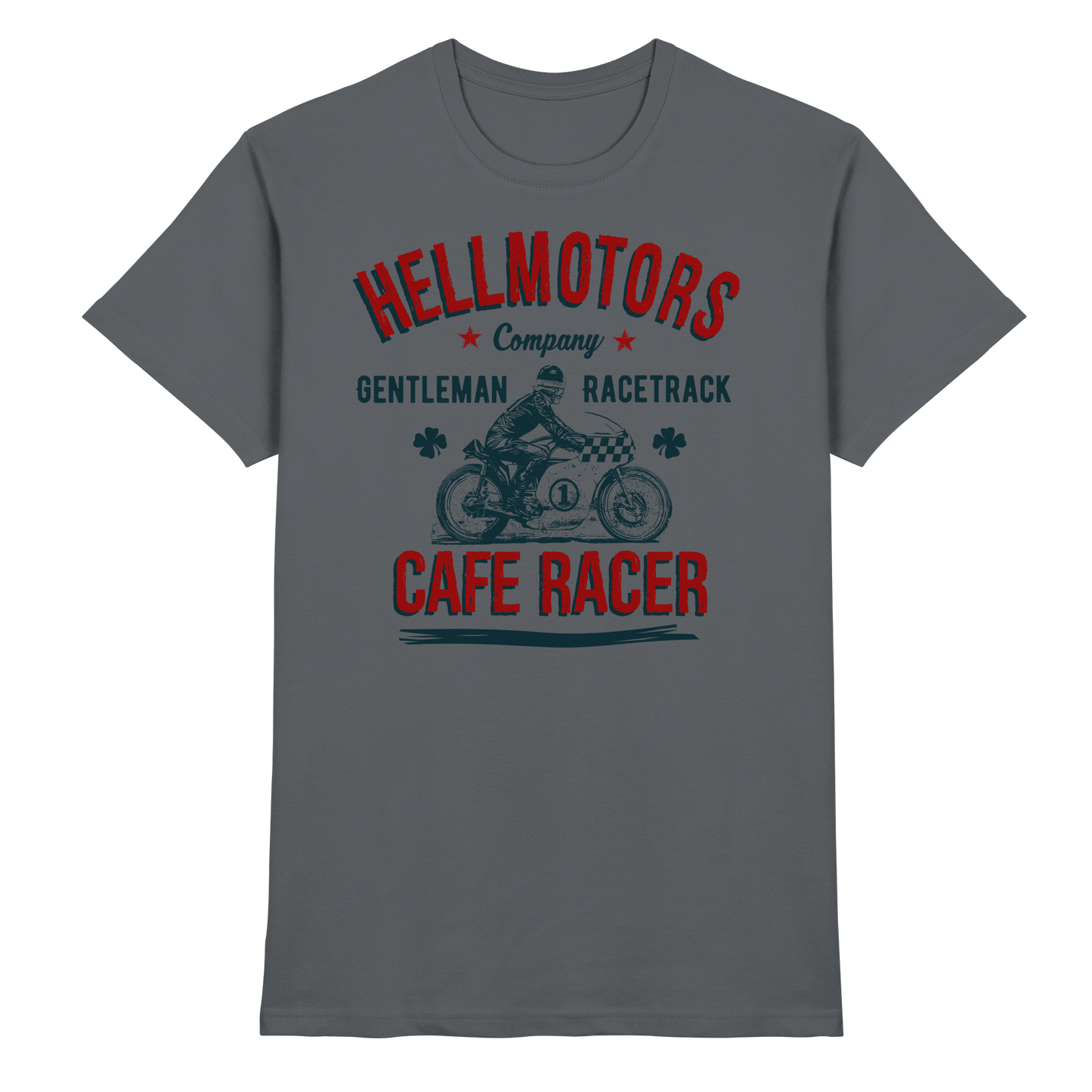 Gentleman Racer Shirt – Classic Motorcycle Spirit | HELLMOTORS