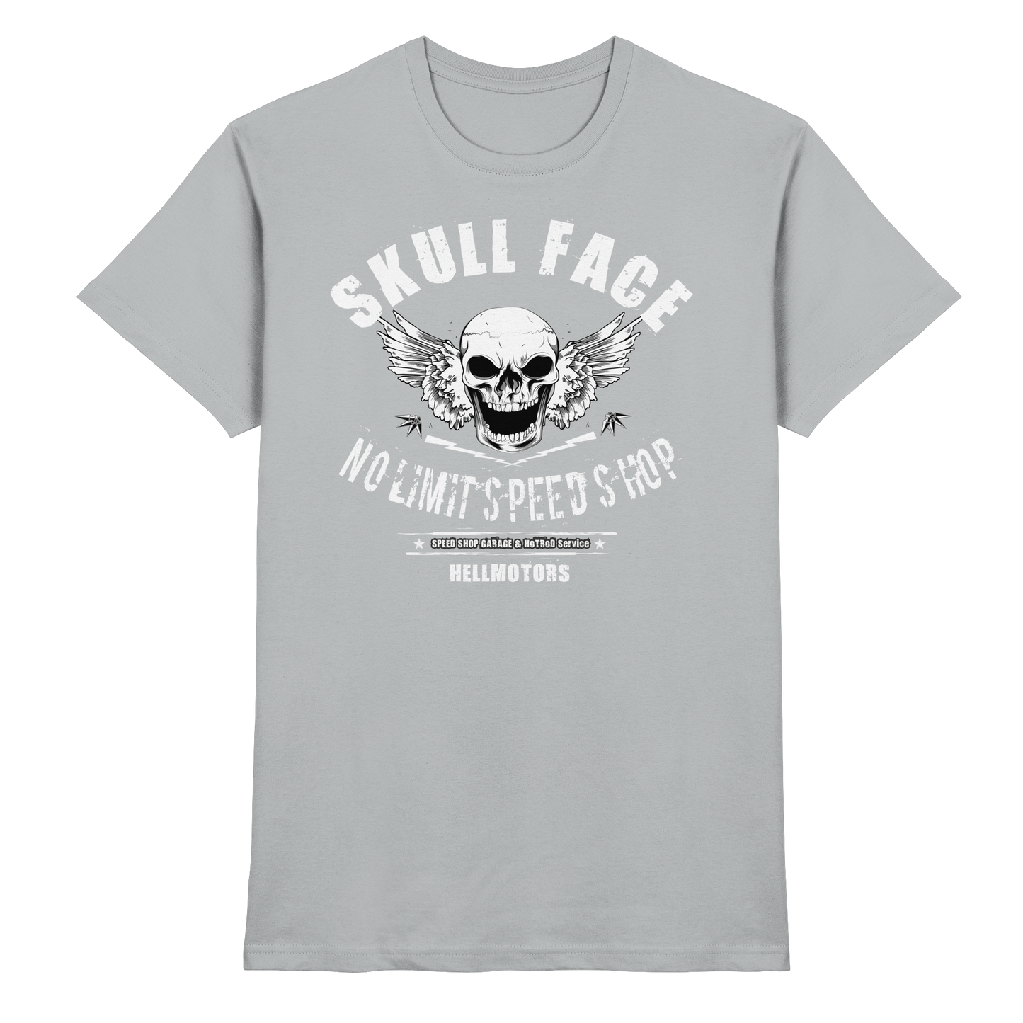 Skull Face Garage - Premium Shirt