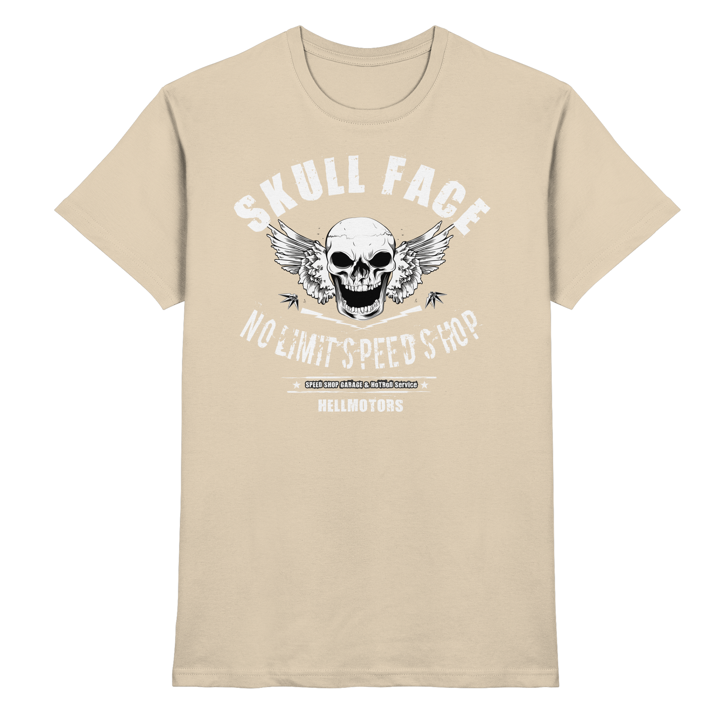 Skull Face Garage - Premium Shirt