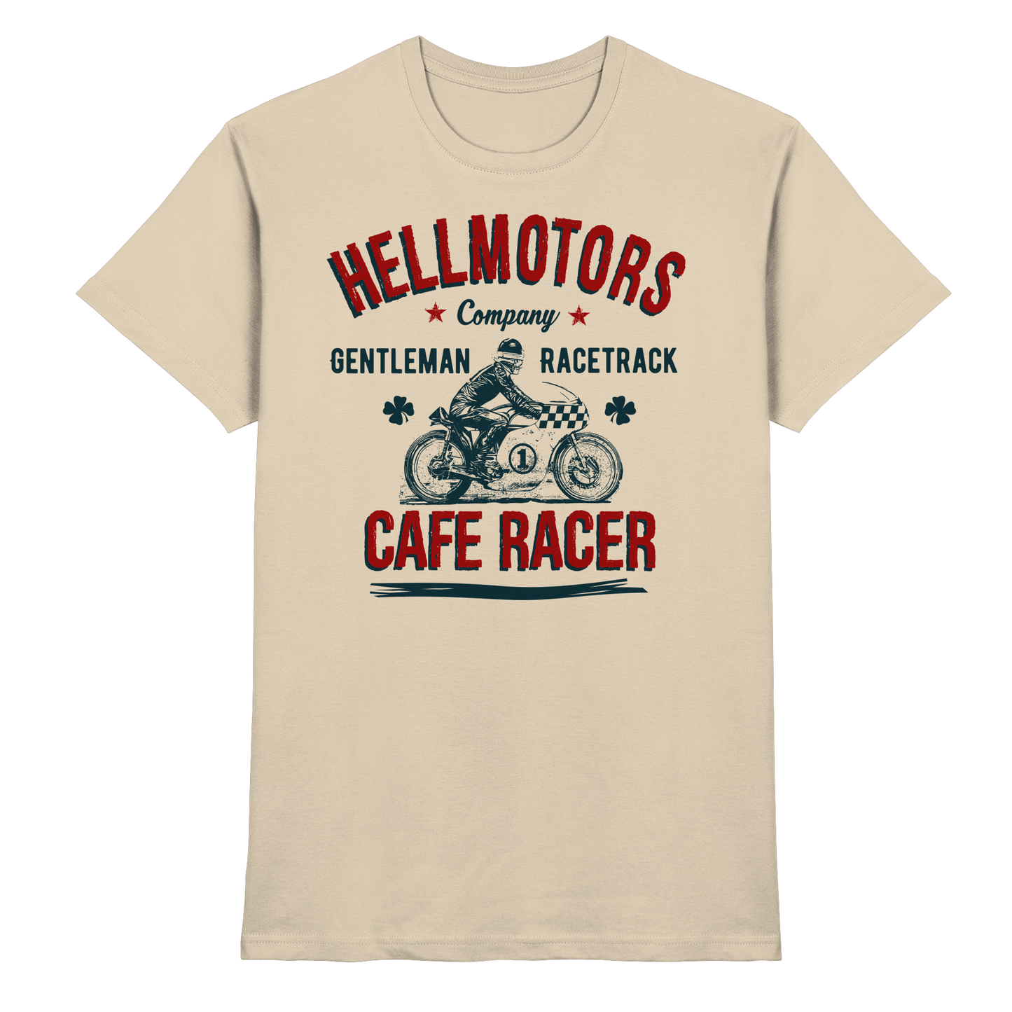 Gentleman Racer Shirt – Classic Motorcycle Spirit | HELLMOTORS