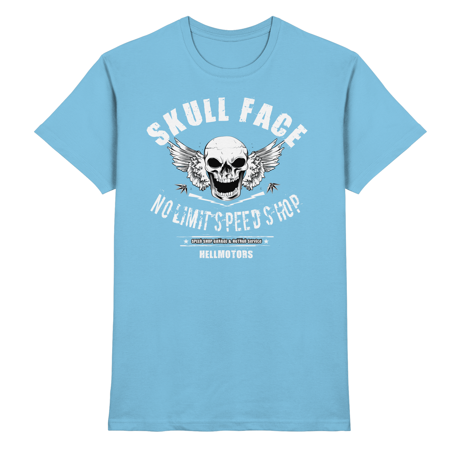 Skull Face Garage - Premium Shirt