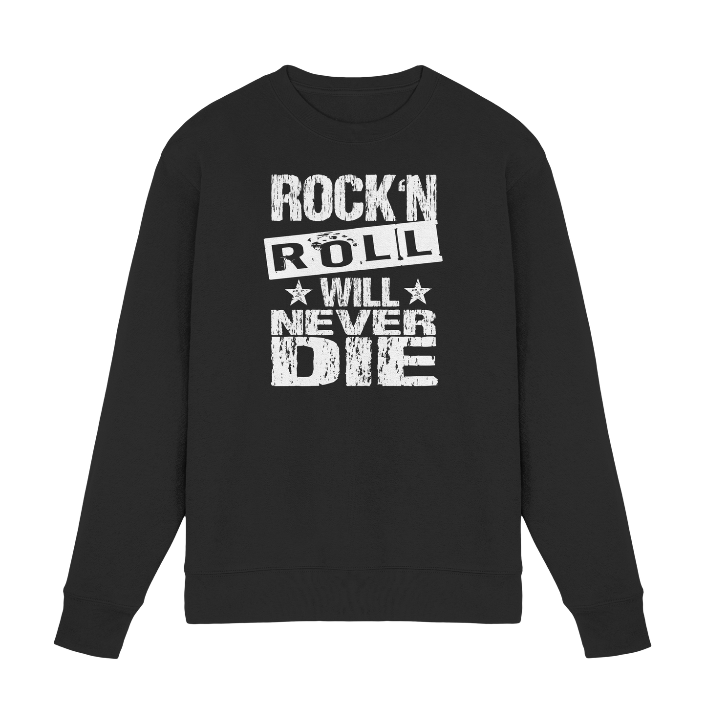 Rock n Roll will never die - Premium Sweatshirt