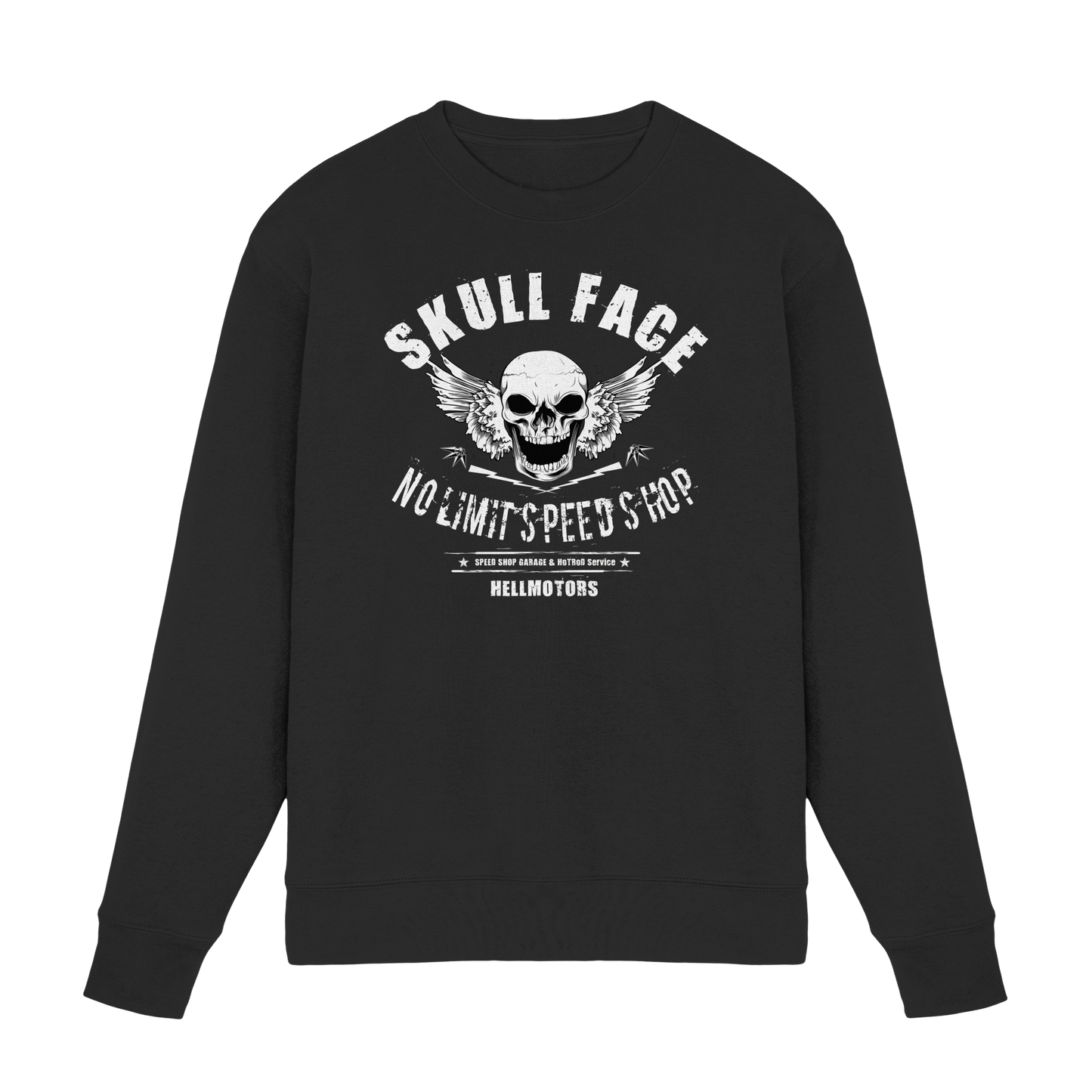 Skull Face Garage - Premium Sweatshirt