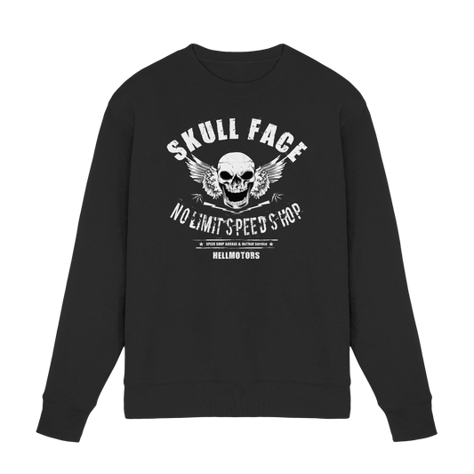 Skull Face Garage - Premium Sweatshirt