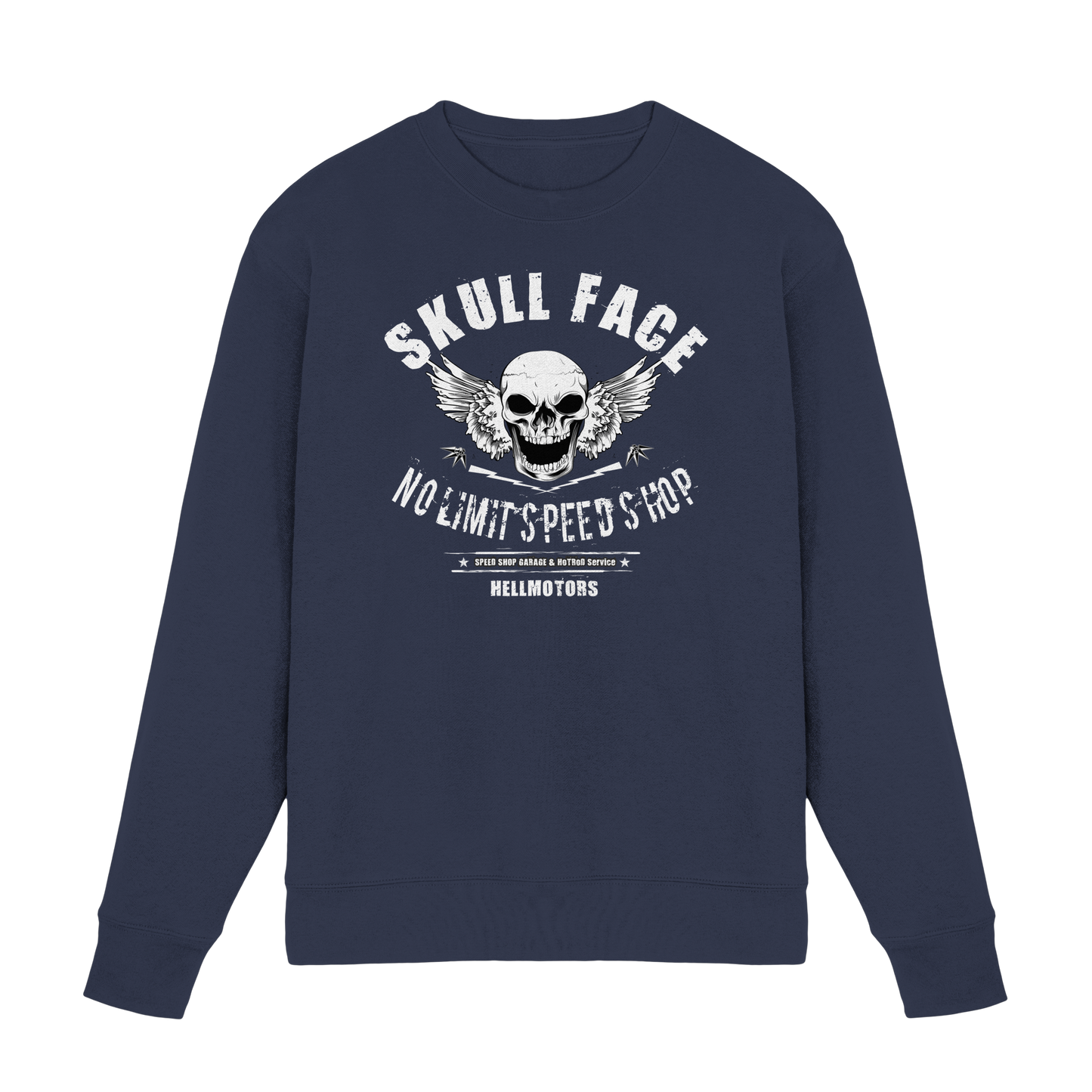 Skull Face Garage - Premium Sweatshirt