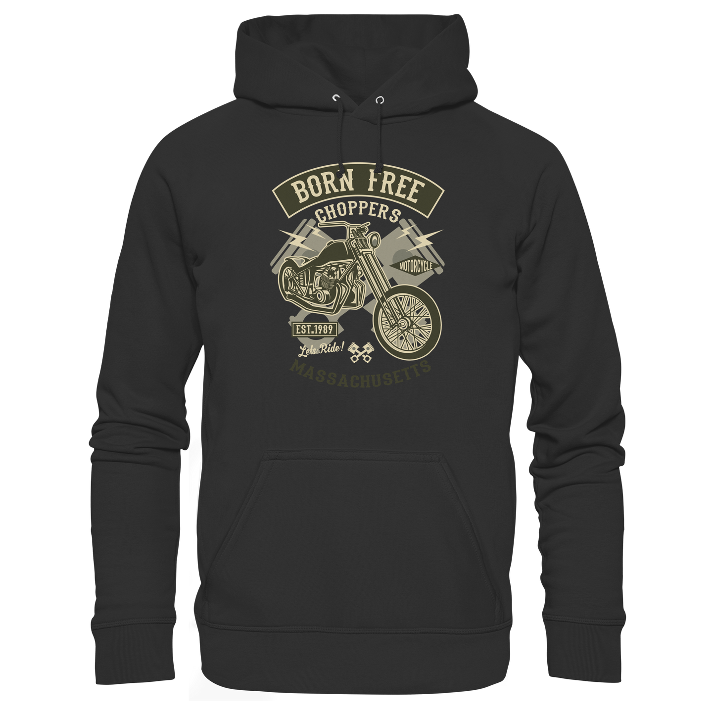 Born Free Choppers - Premium Hoodie