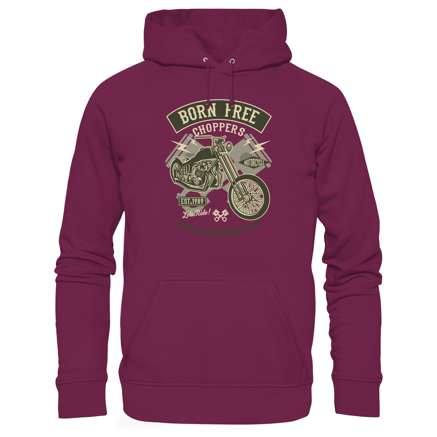 Born Free Choppers - Premium Hoodie