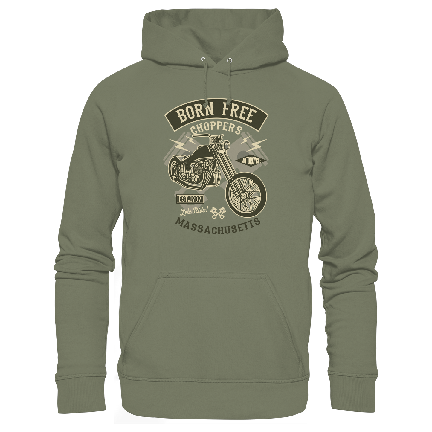 Born Free Choppers - Premium Hoodie