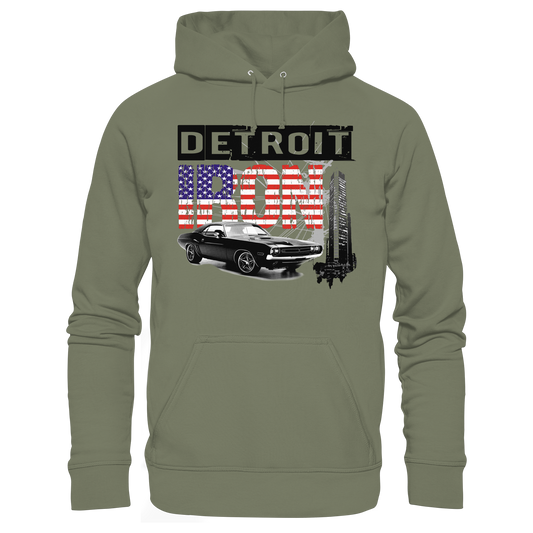 Muscle Car Hoodie Detroit – Vintage US Car Hoodie| HELLMOTORS