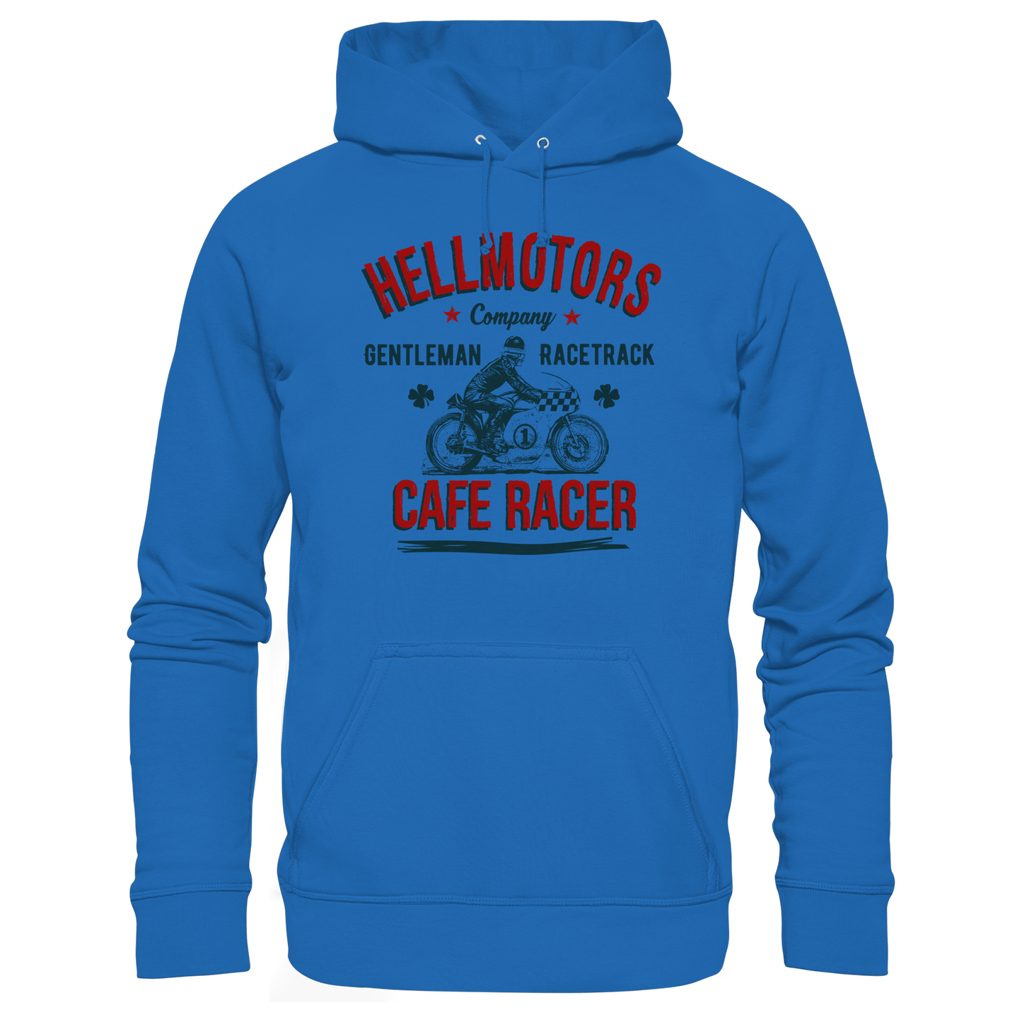 Gentleman Racer Hoodie– Classic Motorcycle Spirit | HELLMOTORS