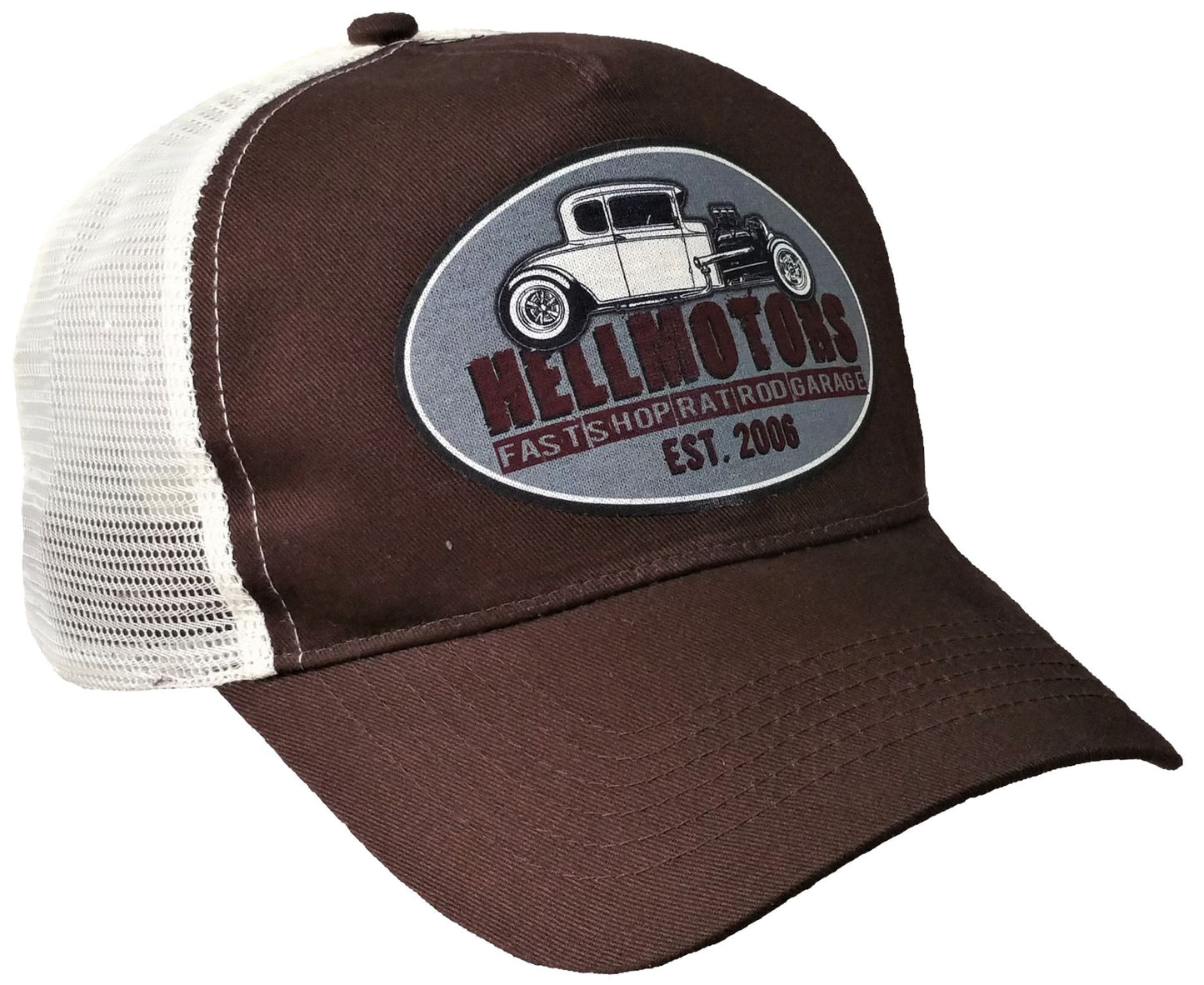 Trucker Cap Hot Rod Shop Choco