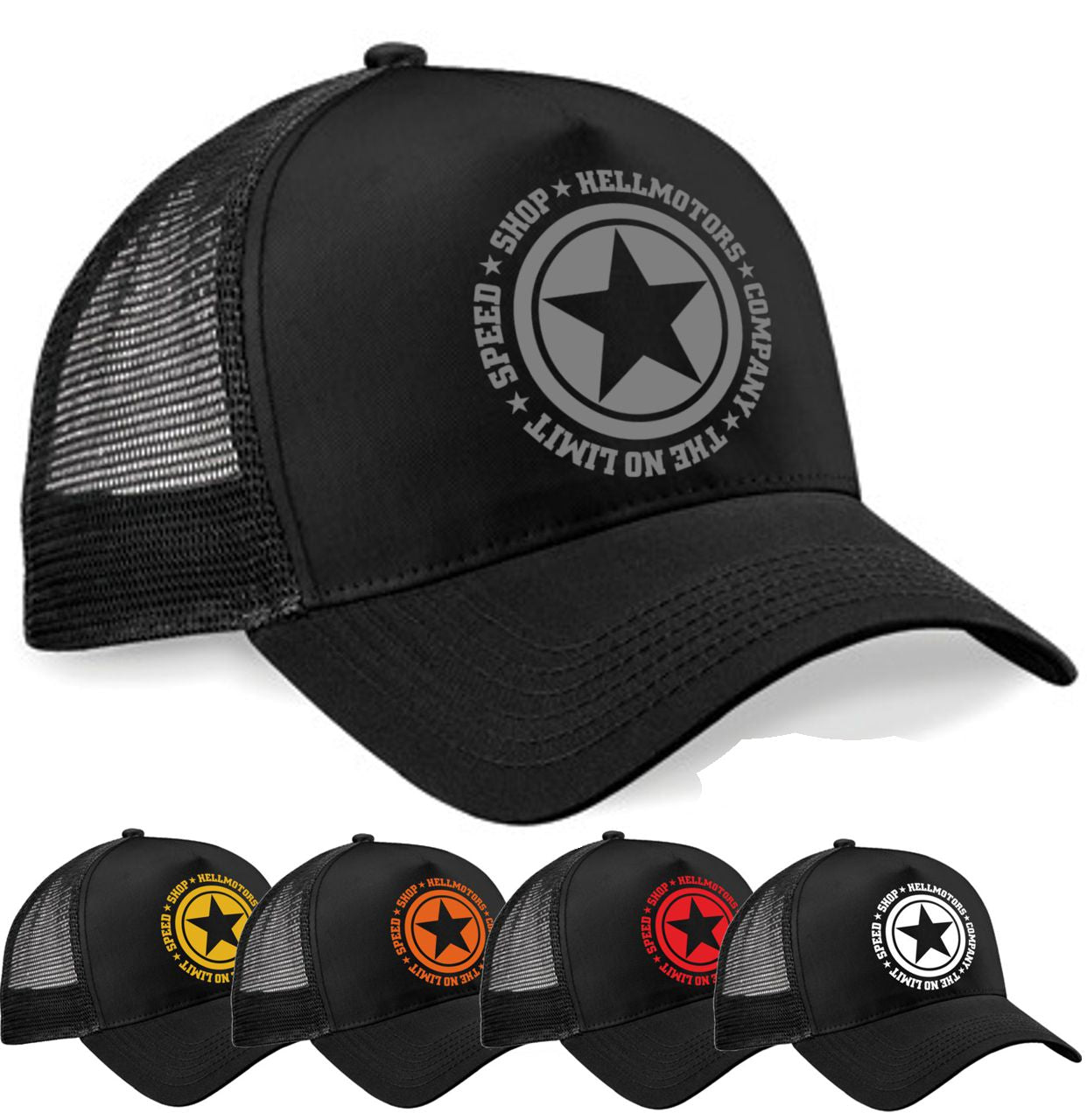Trucker Cap Speed Limit black Edition